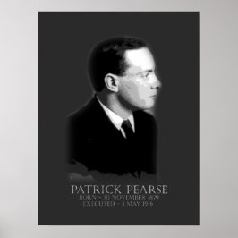 Poster Patrick Pearse Páscoa 1916 Republicano Irlandês