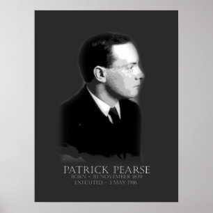 Poster Patrick Pearse Páscoa 1916 Republicano Irlandês