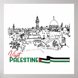 Poster Patrimônio e Esperança Palestinianos