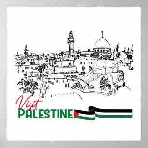 Poster Patrimônio e Esperança Palestinianos