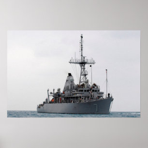 Póster Patriota de USS (MCM 7)