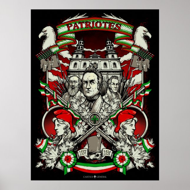 Póster Patriotas (Frente)