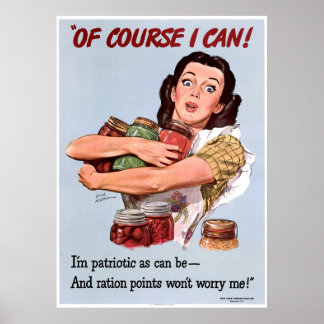 Póster Patriotismo da Segunda Guerra Mundial