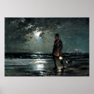 Poster Patrulha de Salvamento da Vida Edward Moran