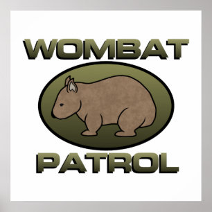 Póster Patrulha de Wombat II