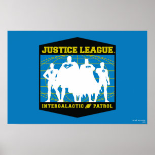 Póster Patrulha Intergaláctica da Liga da Justiça