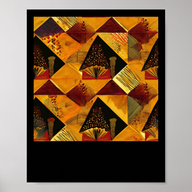 Poster Pau Africano (Frente)