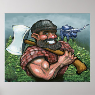 Póster Paul Bunyan