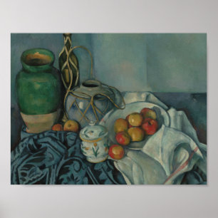 Poster Paul Cezanne - A Vida Estática com Maçãs
