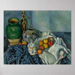 Poster Paul Cezanne - A Vida Estática com Maçãs