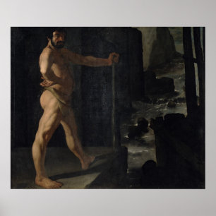 Poster Paul Cezanne   Apoteose de Delacroix