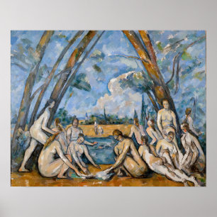 Poster Paul Cezanne - As Grandes Banhistas