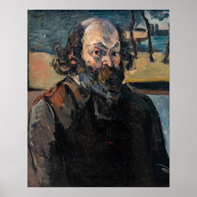Poster Paul Cezanne - Autorretrato (Frente)