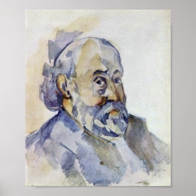 Poster Paul Cezanne - autorretrato (Frente)