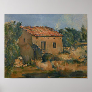 Poster Paul Cezanne - Casa Abandonada