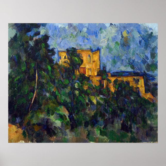 Poster Paul Cezanne - Castelo Negro (Frente)