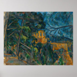 Poster Paul Cezanne - Chateau Noir