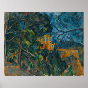 Poster Paul Cezanne - Chateau Noir
