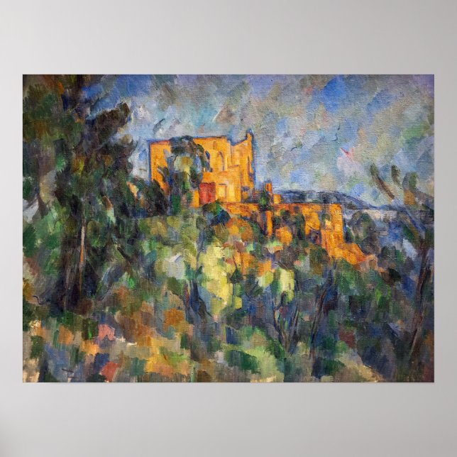 Poster Paul Cezanne - Chateau Noir (Frente)