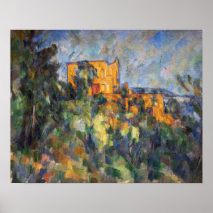 Poster Paul Cezanne - Chateau Noir