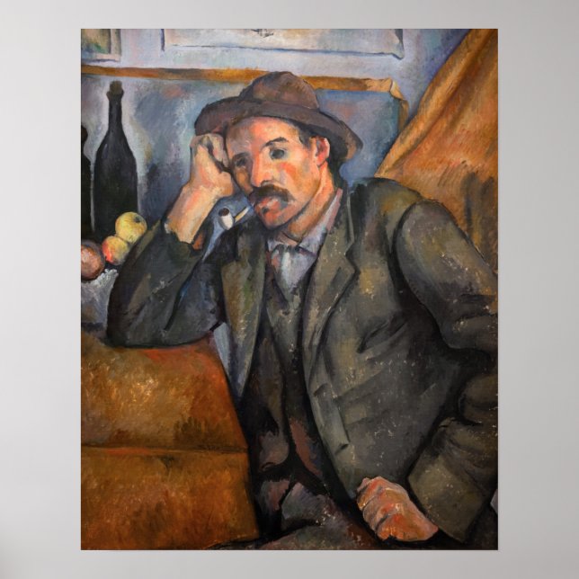 Poster Paul Cezanne - Fumante (Frente)