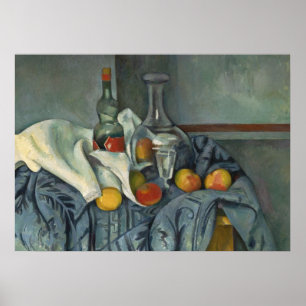 Poster Paul Cezanne   Garrafa de hortelã-pimenta, 1893-1