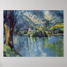 Paul Cézanne - Lago Annecy