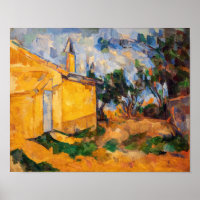 Paul Cezanne - Le Cabanon de Jourdan