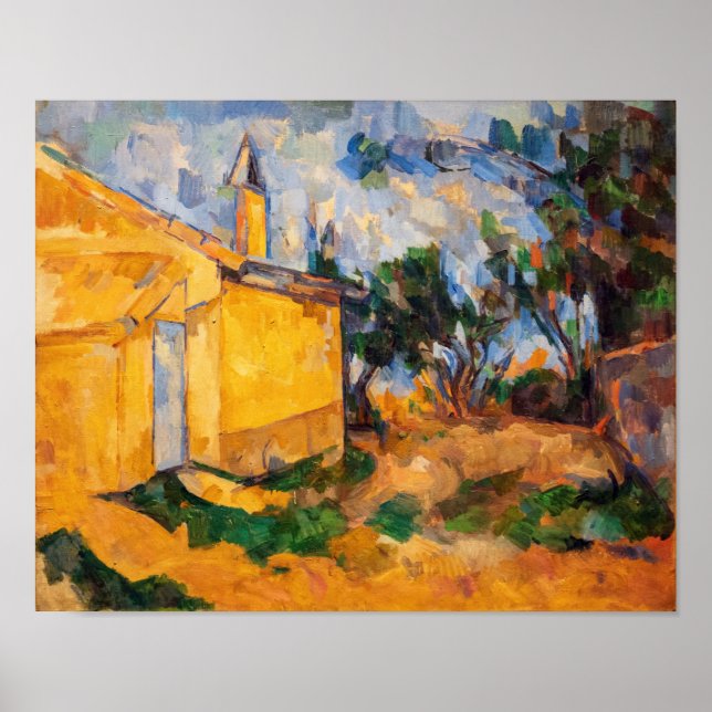 Poster Paul Cezanne - Le Cabanon de Jourdan (Frente)