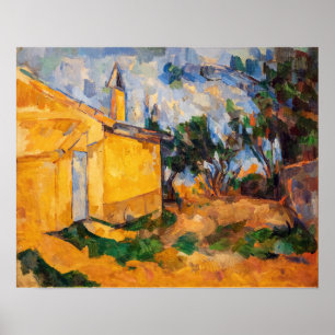 Poster Paul Cezanne - Le Cabanon de Jourdan