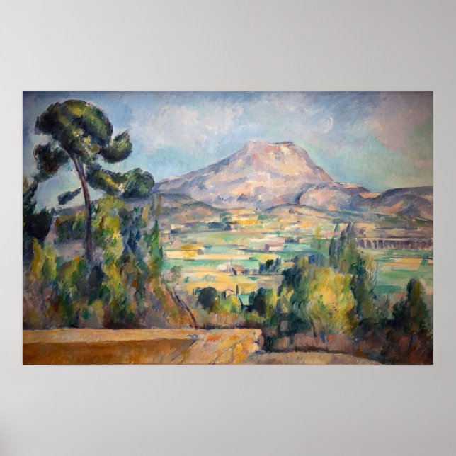 Poster Paul Cezanne - Mont Sainte-Victoire (Frente)