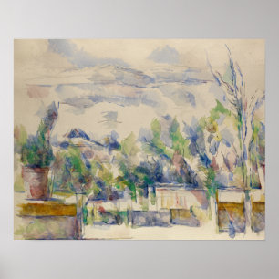 Poster Paul Cezanne - O Terrace no Jardim