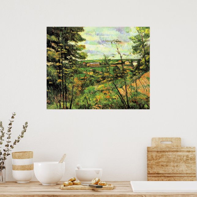 Poster Paul Cezanne, O Vale do Oise, (Cozinha)