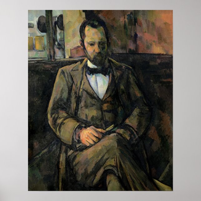 Póster Paul Cezanne | Retrato de Ambroise Vollard, 1899 (Frente)
