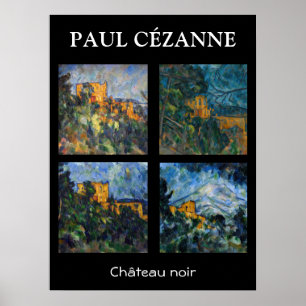 Poster Paul Cezanne - Seleção de Chateau Noir de Masterca