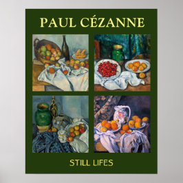 Poster Paul Cezanne - Seleção de Obras-primas de Naturez