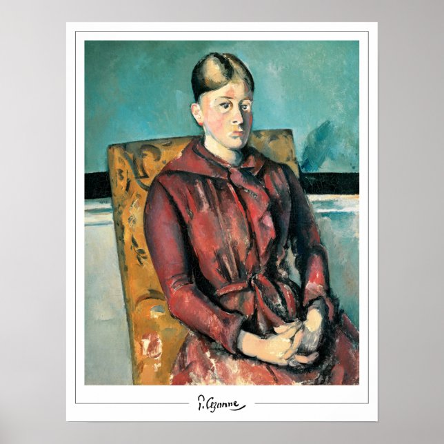 Poster Paul Cézanne Zedign Cartaz de Arte #1 (Frente)