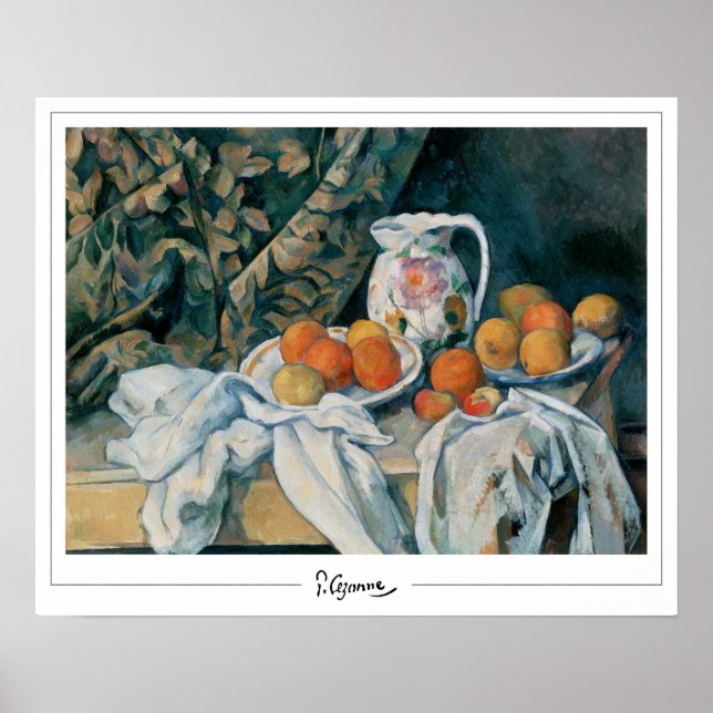 Poster Paul Cézanne Zedign Cartaz de Arte #679 (Frente)