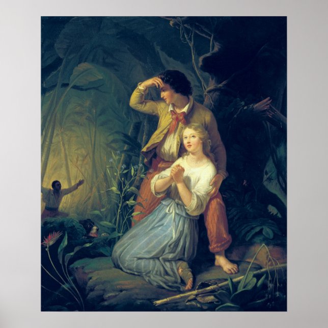 Póster Paul e Virginie (Frente)