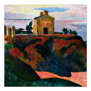 Póster Paul Gauguin, a Casa no Pan-Du