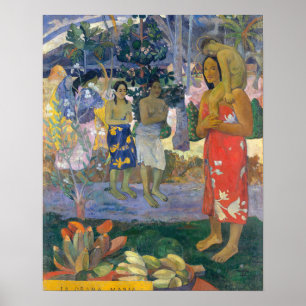 Poster Paul Gauguin - Ave Maria / Ia Orana Maria