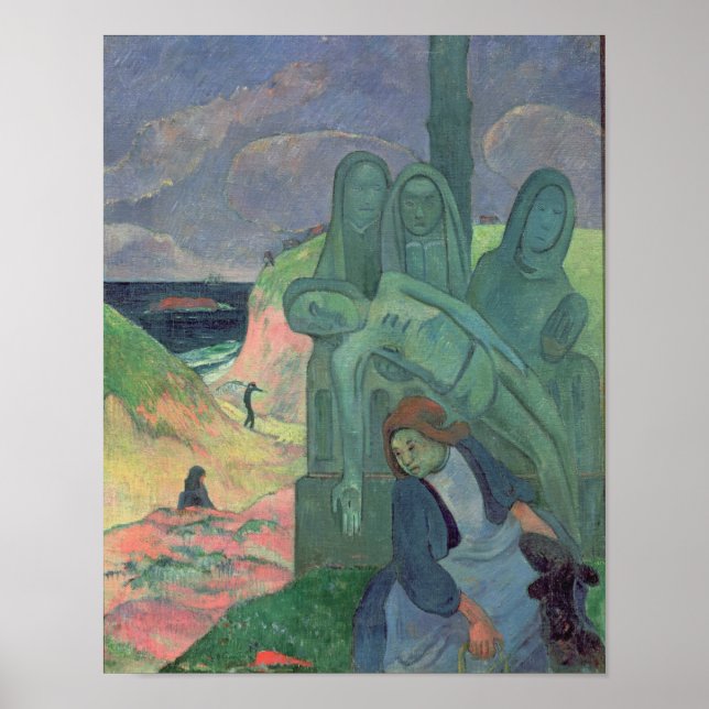 Poster Paul Gauguin | Cristo Verde 1889 (Frente)