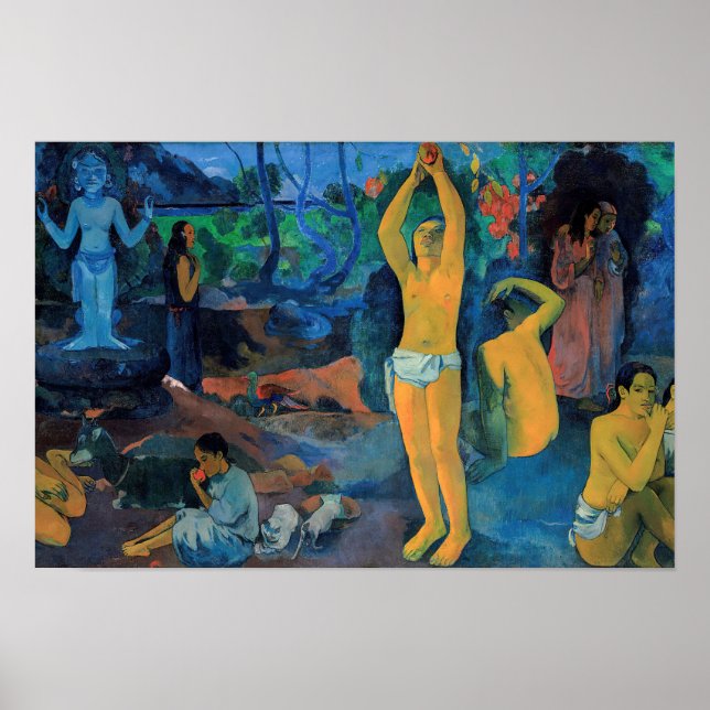 Poster Paul Gauguin - De Onde Viemos? (Frente)
