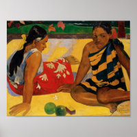 Paul Gauguin Duas Mulheres De Tahiti Parau Api Vin