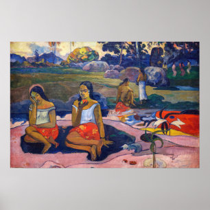 Poster Paul Gauguin - Fonte Sagrada, Sonhos Doces