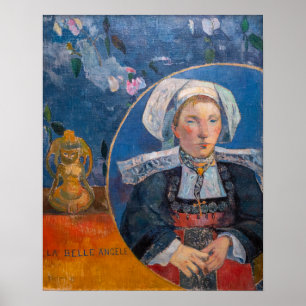 Poster Paul Gauguin - O Anjo Belo, Pont-aven