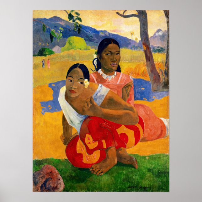 Poster Paul Gauguin - Quando Você Vai Casado? (Frente)