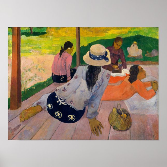 Poster Paul Gauguin | Siesta (Frente)