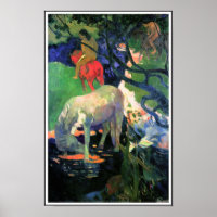 Paul Gauguin sobre o Cavalo Branco