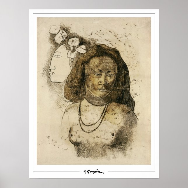 Poster Paul Gauguin Zedign Cartaz de Arte #210 (Frente)